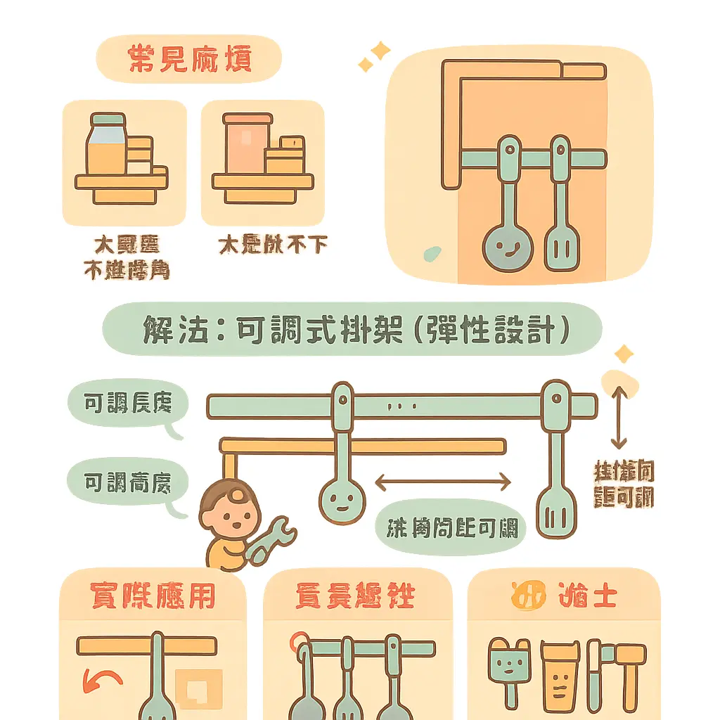 廚房 掛架 - 收納架