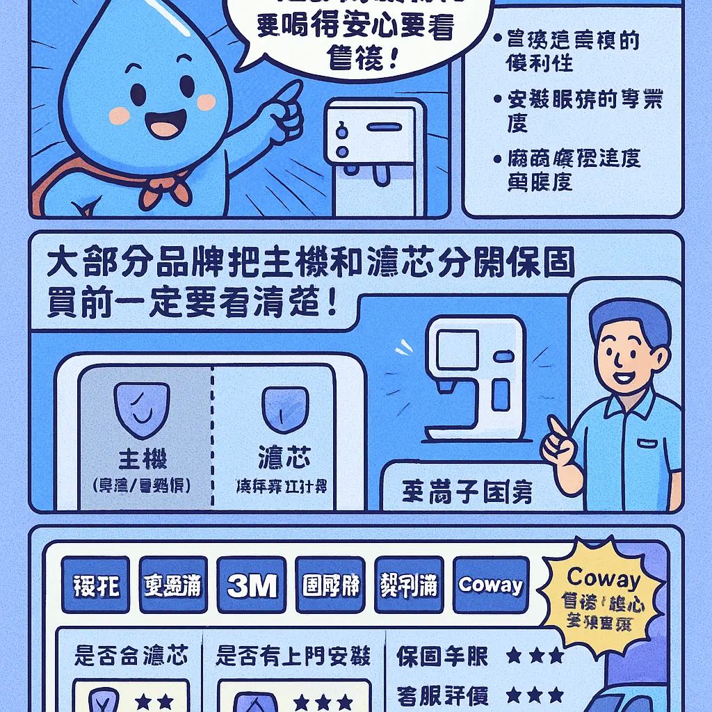 廚下型飲水機推薦2018 - Coway