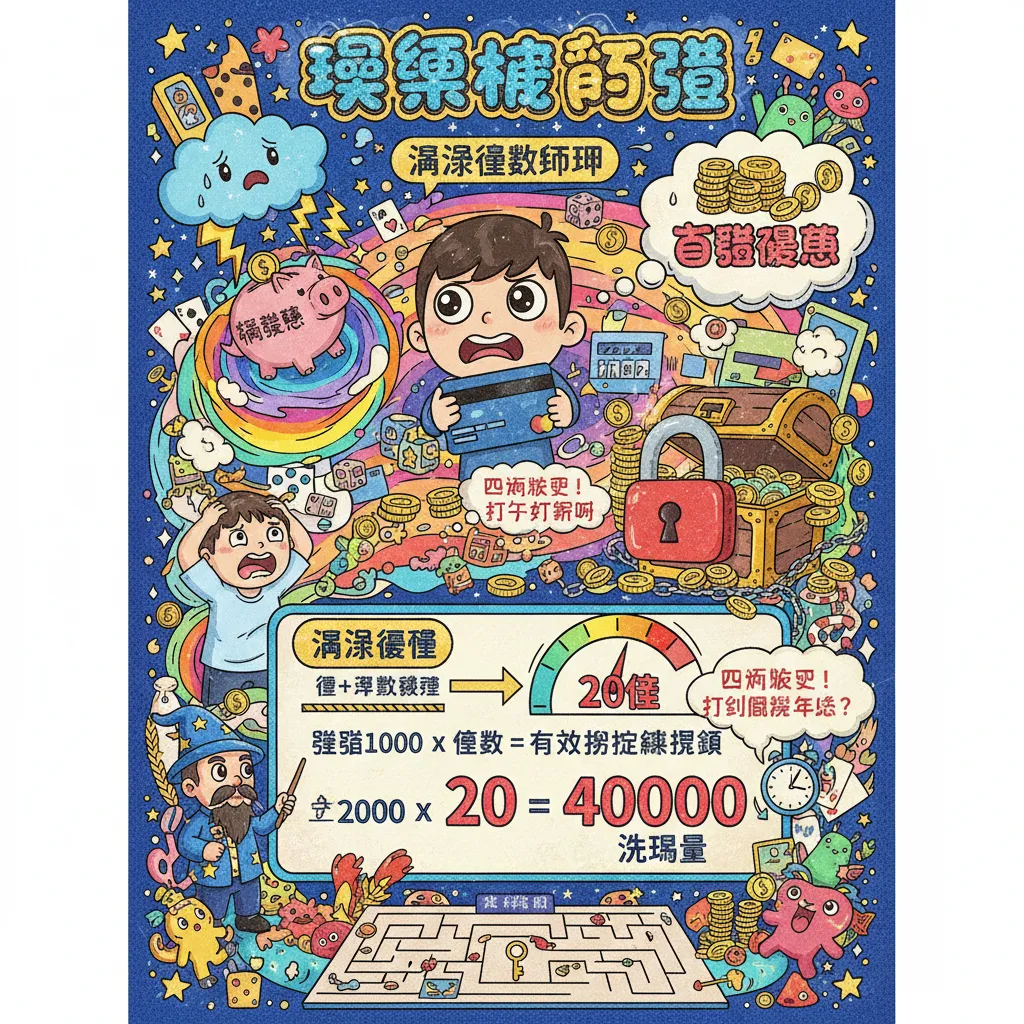 娛樂城首儲祕笈：如何避開流水倍數陷阱