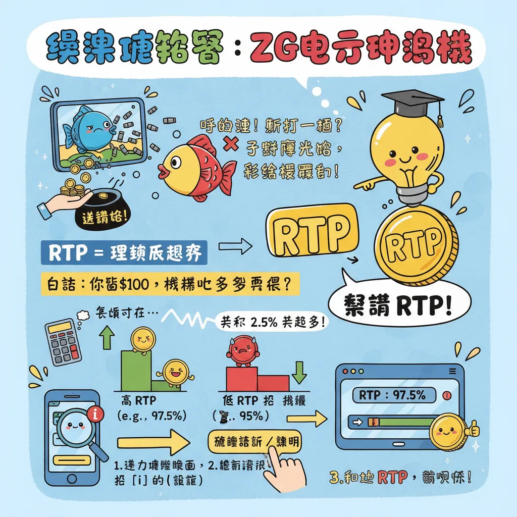 ZG電子捕魚機攻略：掌握RTP與中獎率的獲利技巧