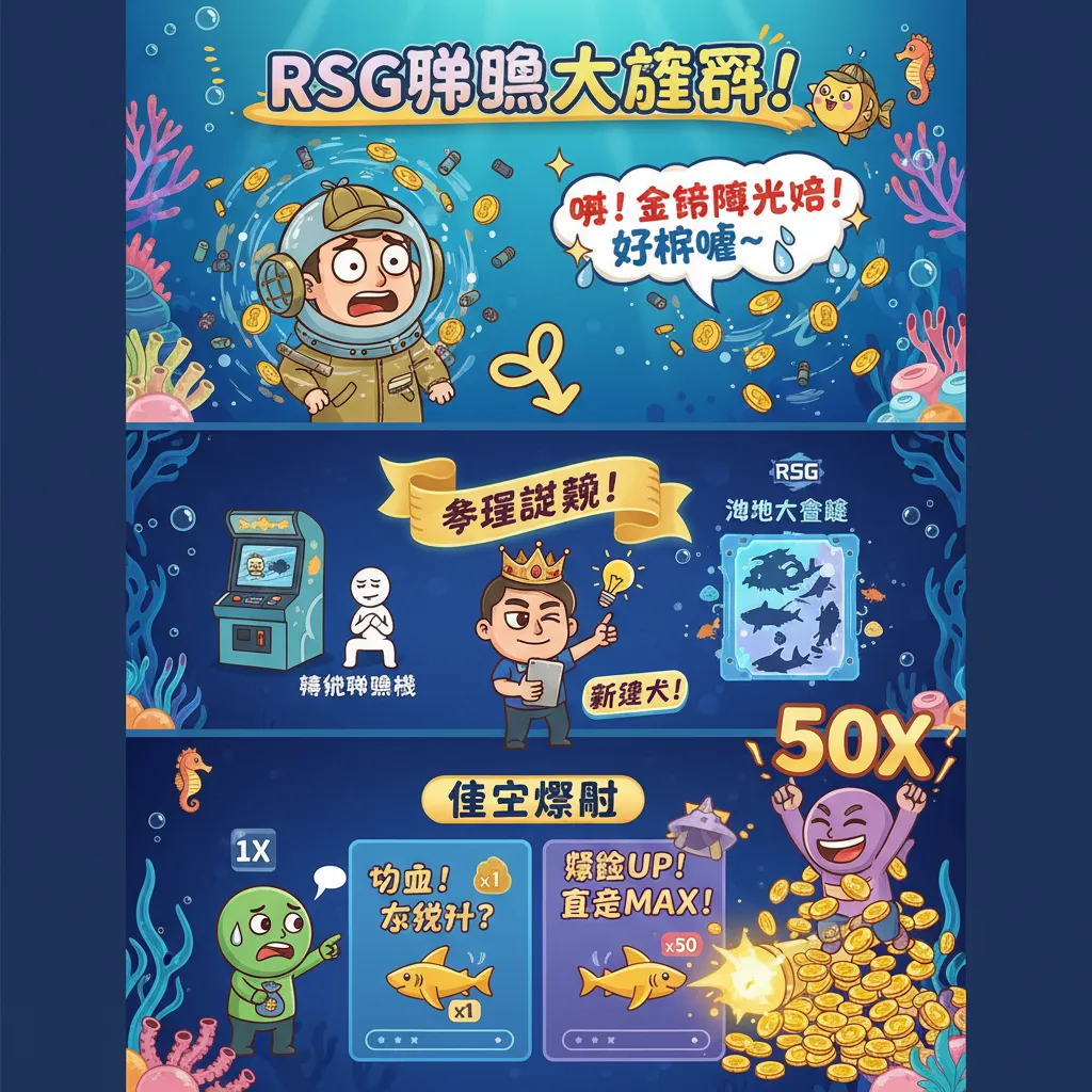 RSG捕魚新手攻略：掌握海底大冒險與倍率獎勵技巧