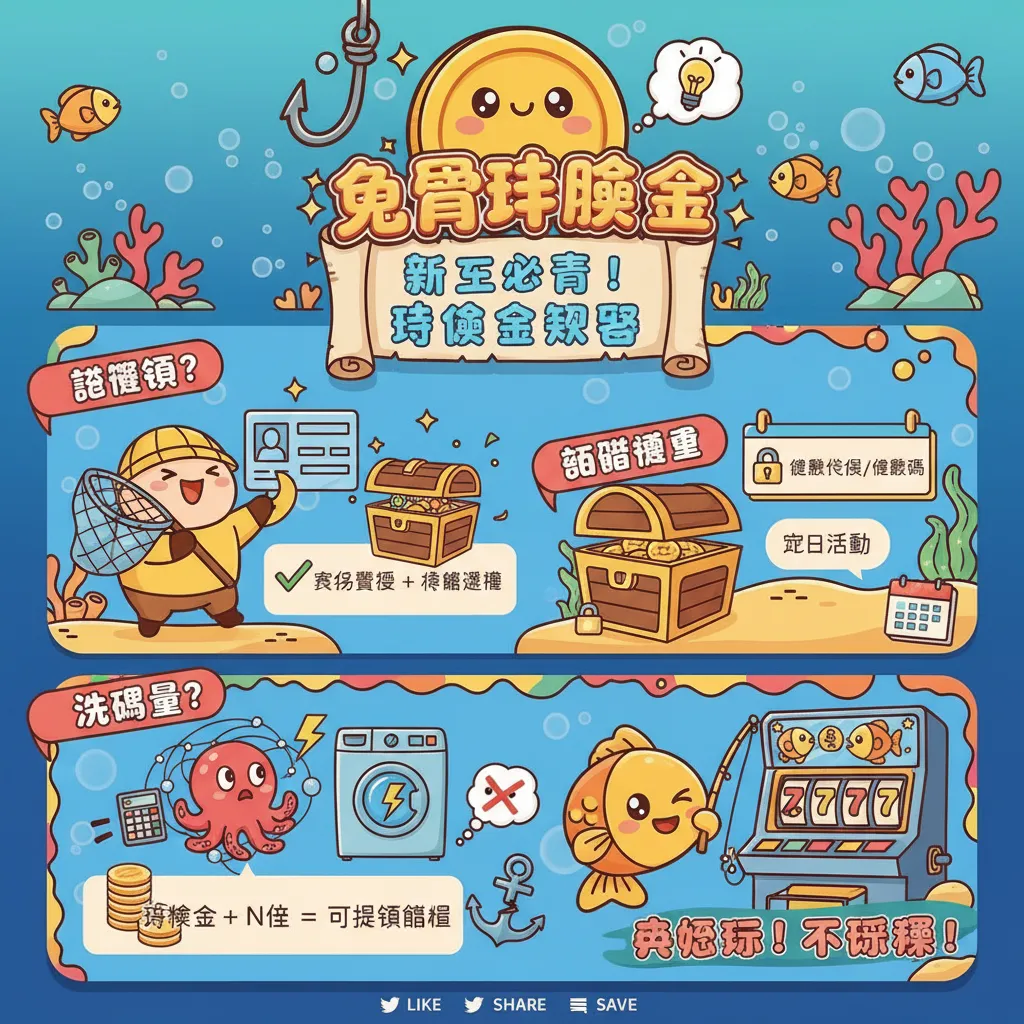 新手必看：如何領取免費體驗金與達成洗碼量要求