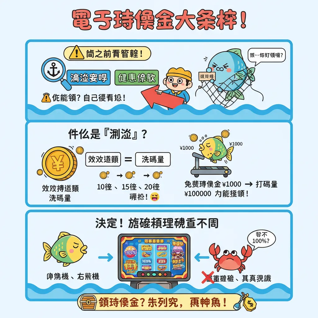 領取電子體驗金前，必看流水要求與優惠條款