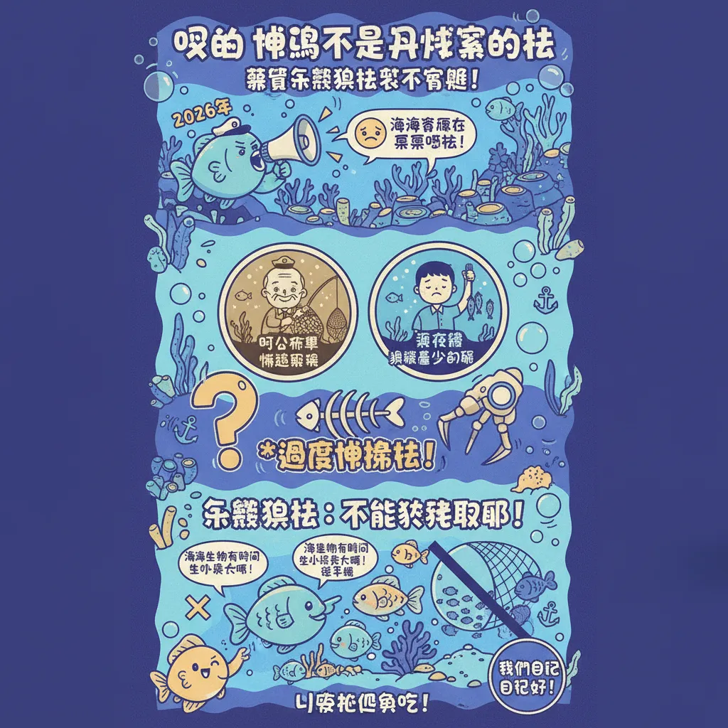 落實永續漁法，守護海洋生態平衡