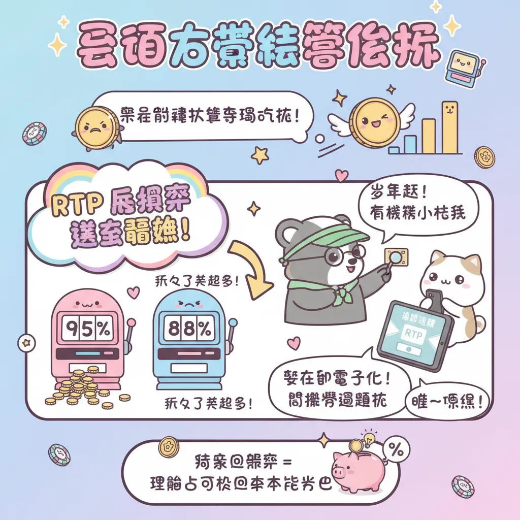 雲頂老虎機怎麼玩？掌握RTP返還率與選臺技巧