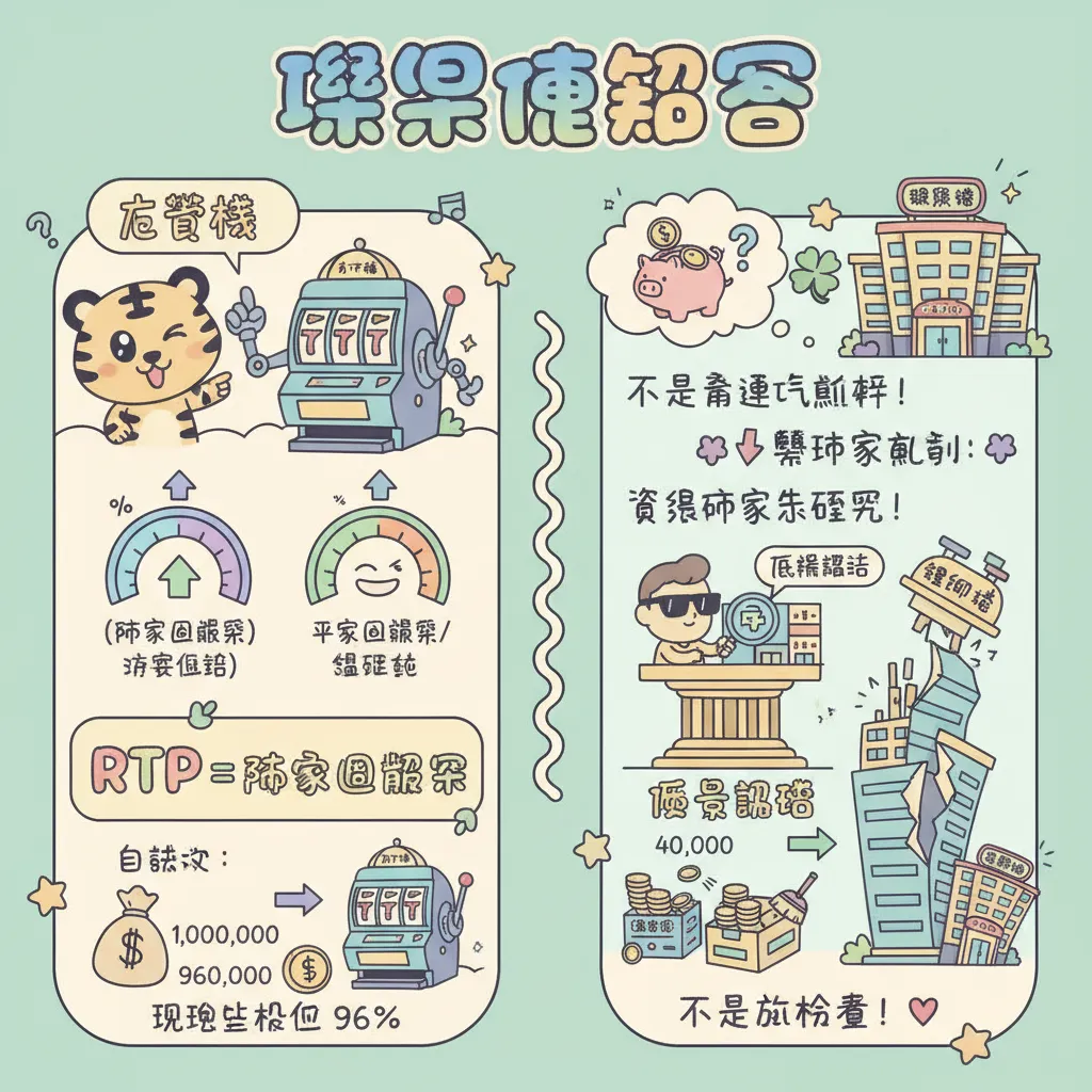 娛樂城攻略：掌握老虎機RTP與中獎機率的致勝關鍵