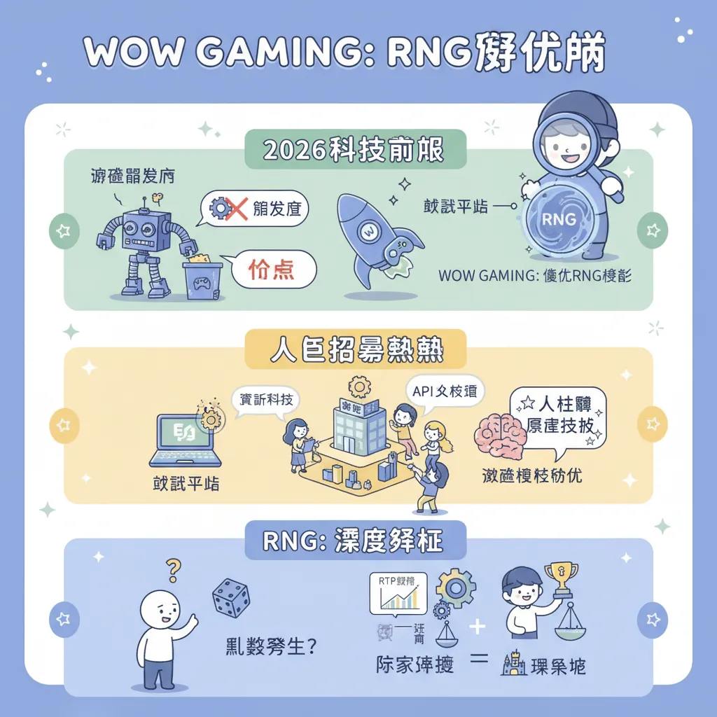 Wow Gaming 如何優化 RNG 機制與數位娛樂體驗