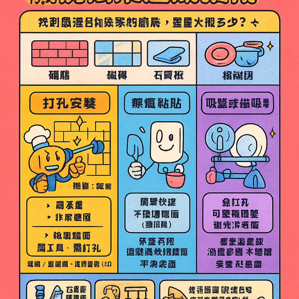 廚房 掛架 - 置物架