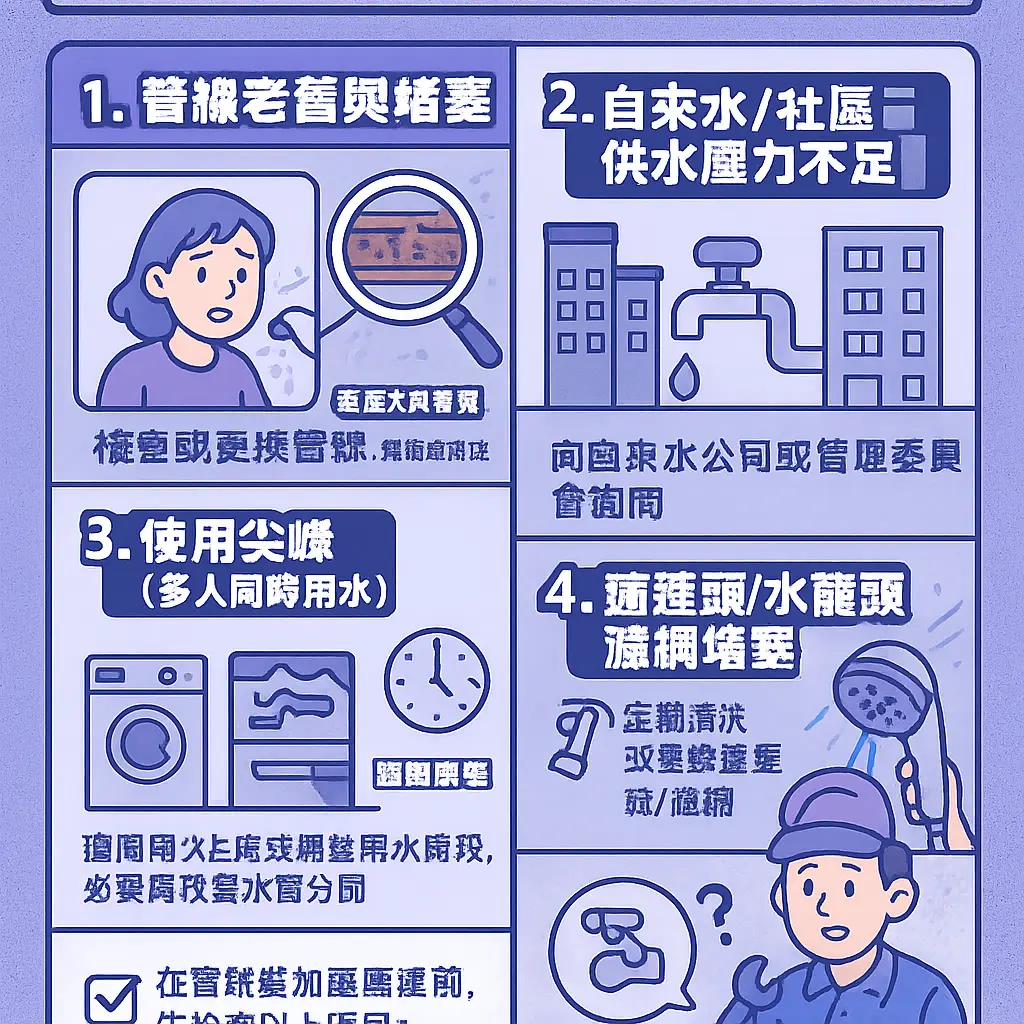 熱水器水壓不足如何改善 - 加壓馬達