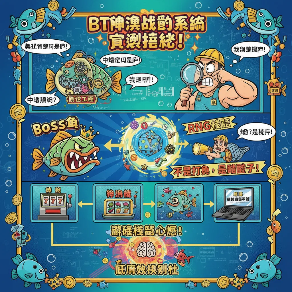 BT捕魚戰鬥系統實測：從數值工程看中獎規律