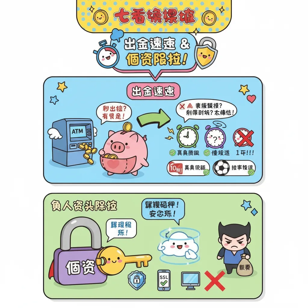 七星娛樂城出金速度與個人資料保護解析