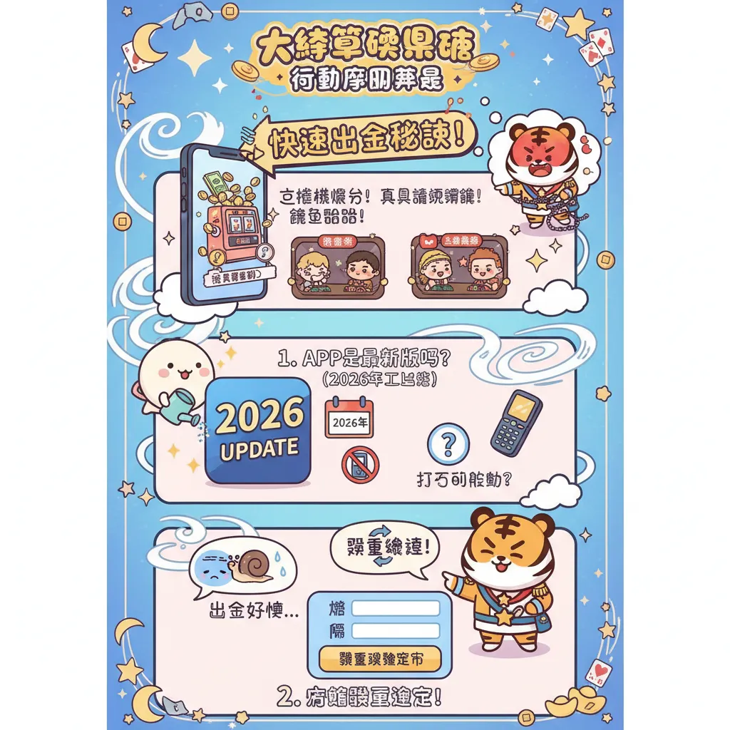 如何透過大將軍娛樂城行動應用程式快速出金