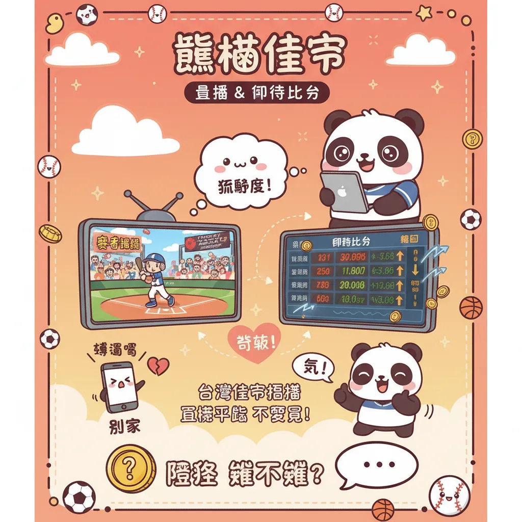 熊貓體育的體育直播與即時比分體驗評測