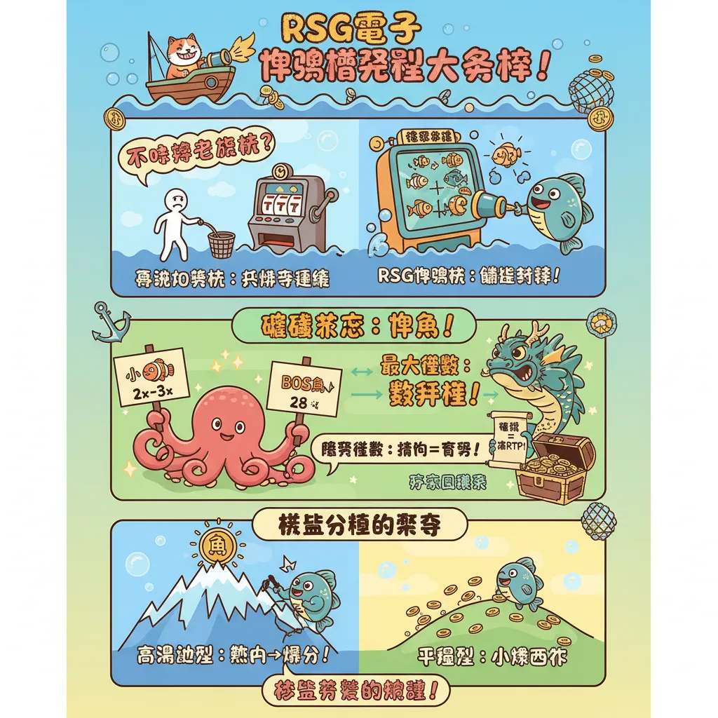 解析RSG電子捕魚機遊戲規則，提升RTP玩家回饋率