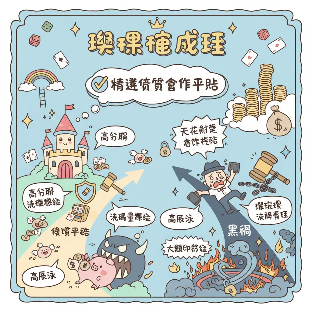 慎選優質合作平臺