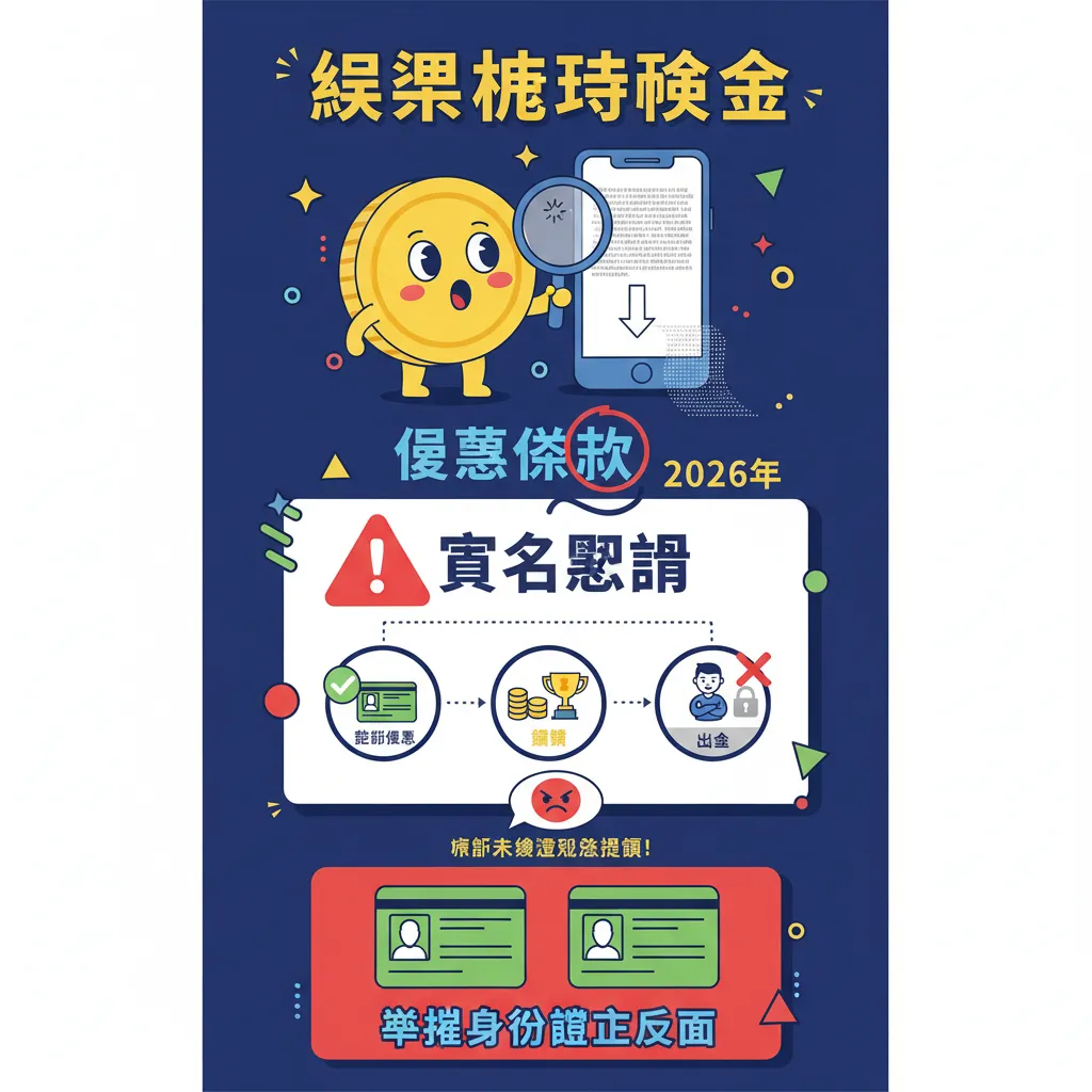 領取娛樂城體驗金必看：實名認證與出金門檻避雷指南