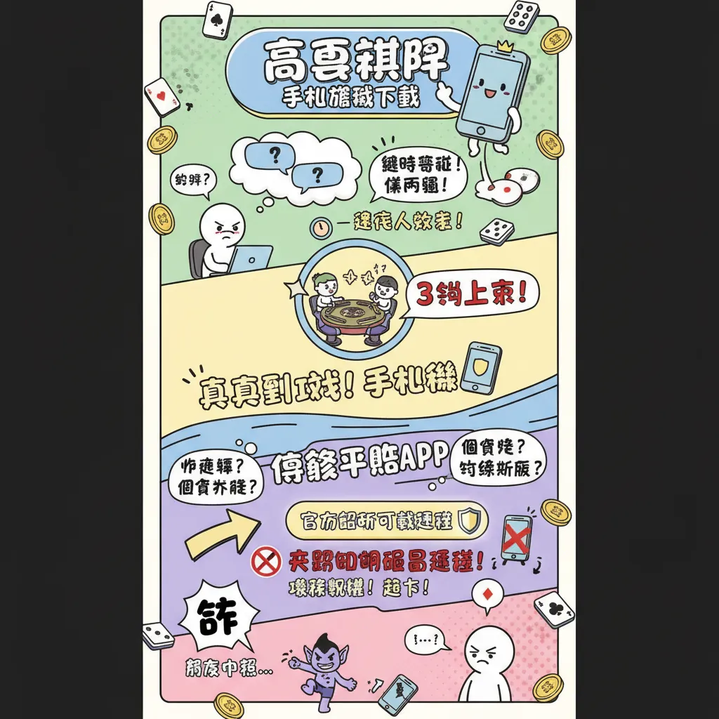 高登棋牌手機遊戲下載：隨時隨地享受麻將樂趣