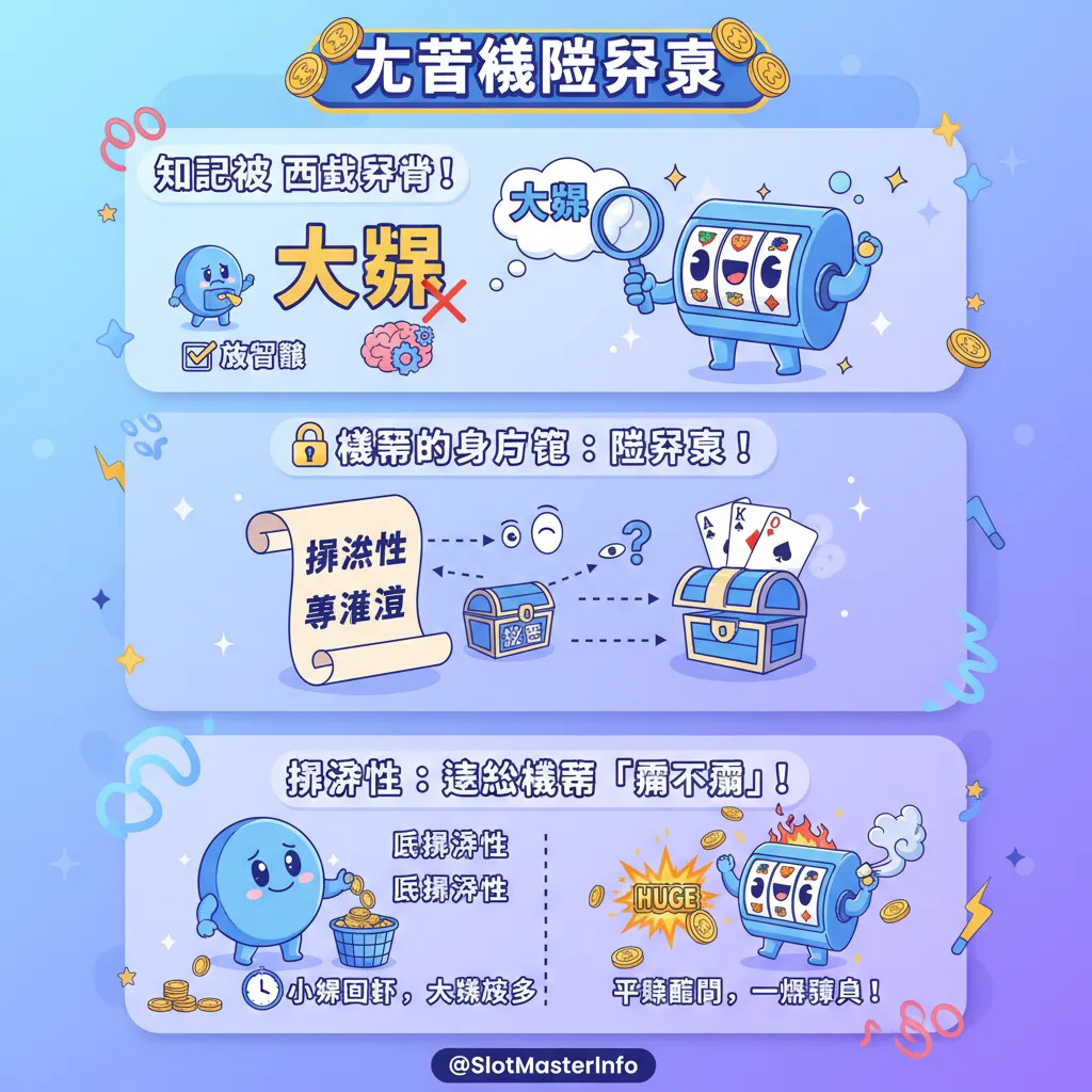 從老虎機賠率表判斷機臺的揮發性與期望值