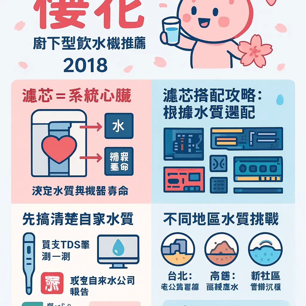 廚下型飲水機推薦2018 - 櫻花