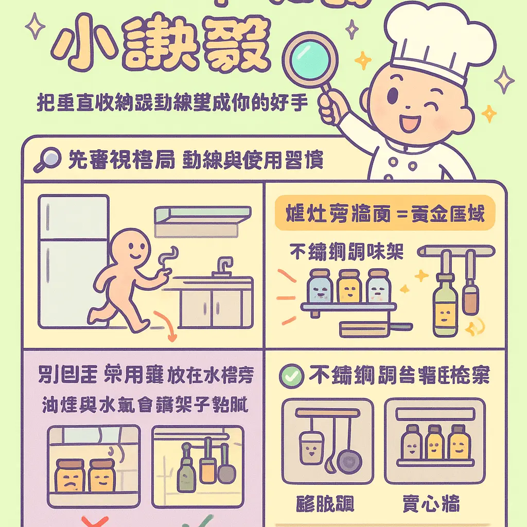 廚房 掛架 - 收納