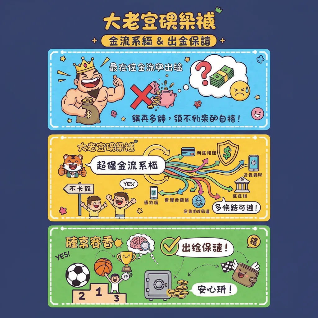 大老爺娛樂城金流系統與出金保證的安全機制說明