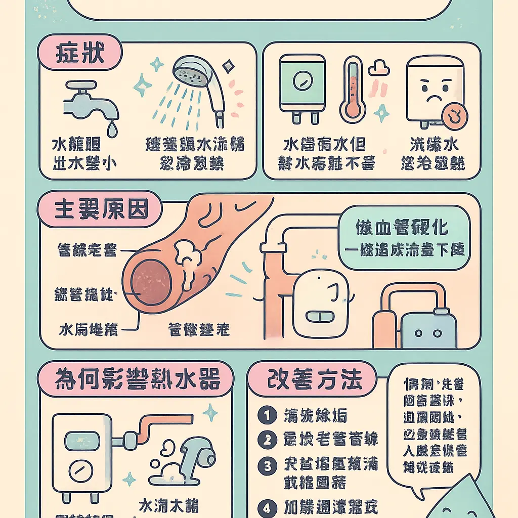 熱水器水壓不足如何改善 - 水壓