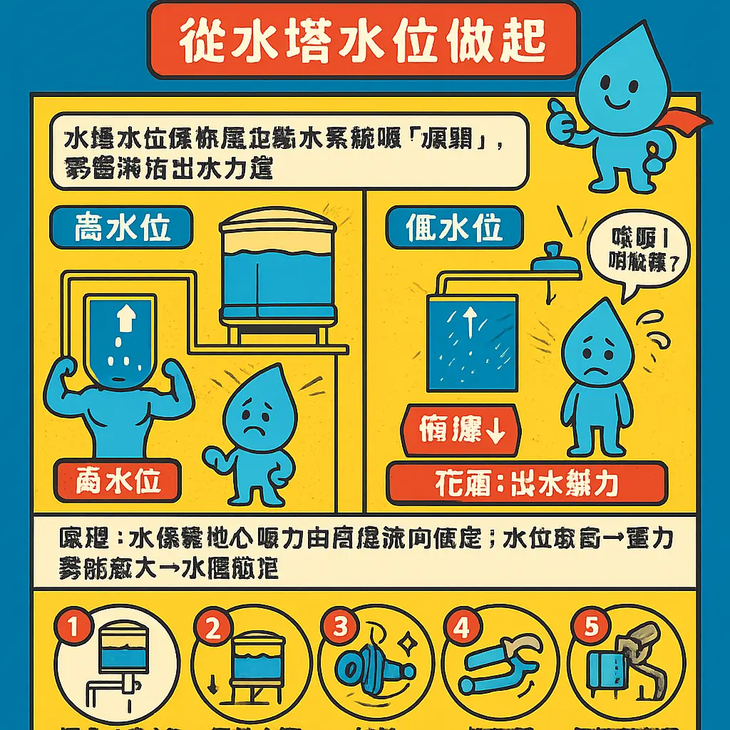 熱水器水壓不足如何改善 - 水壓