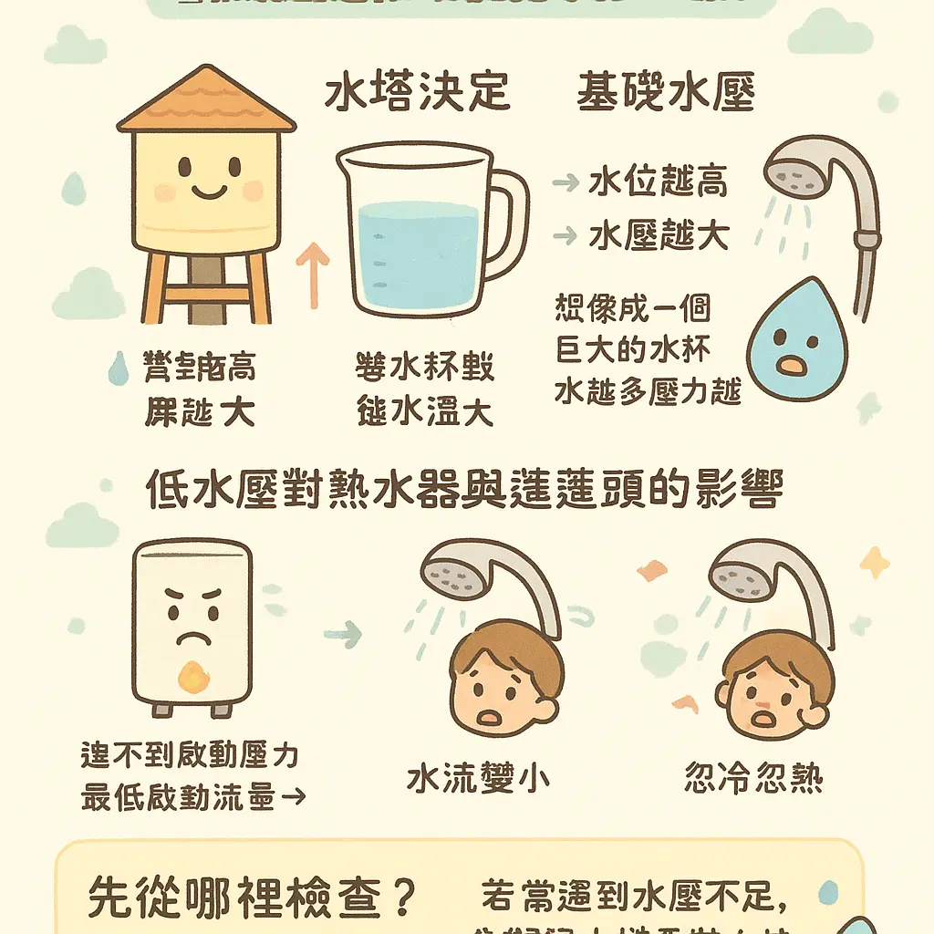 熱水器水壓不足如何改善 - 蓮蓬頭
