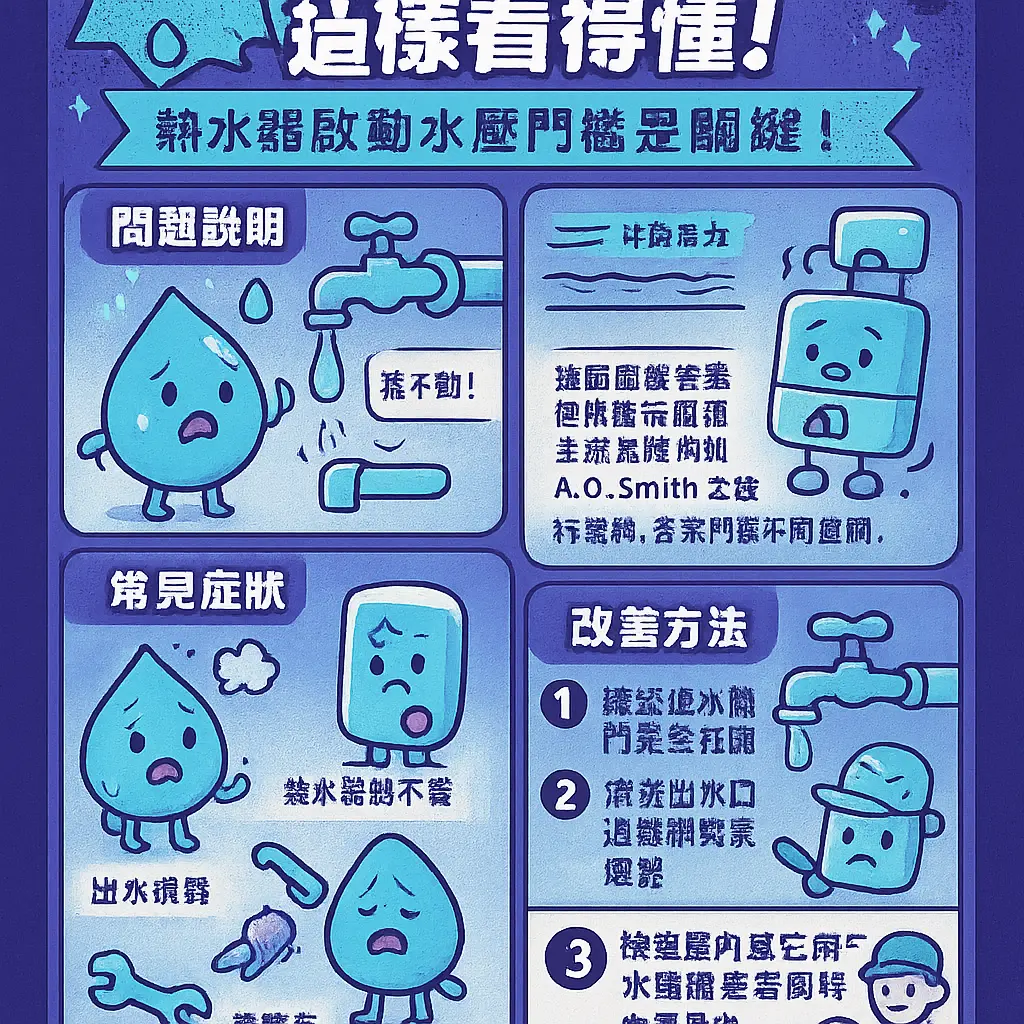 熱水器水壓不足如何改善 - 水壓不足