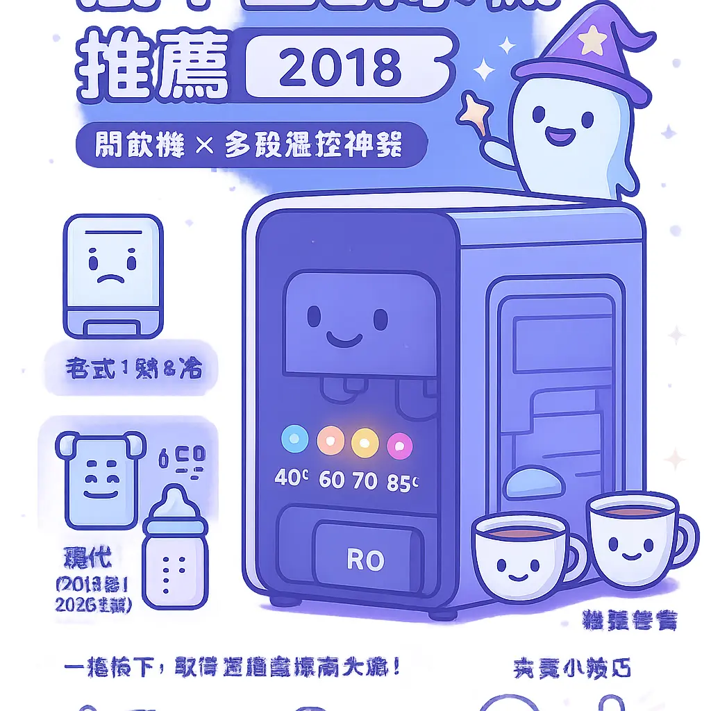 廚下型飲水機推薦2018 - 開飲機